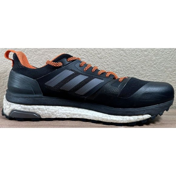 Adidas CG4025 Supernova Boost Trail Running Shoes Mens Size 12 - Black Carbon - Picture 9 of 13